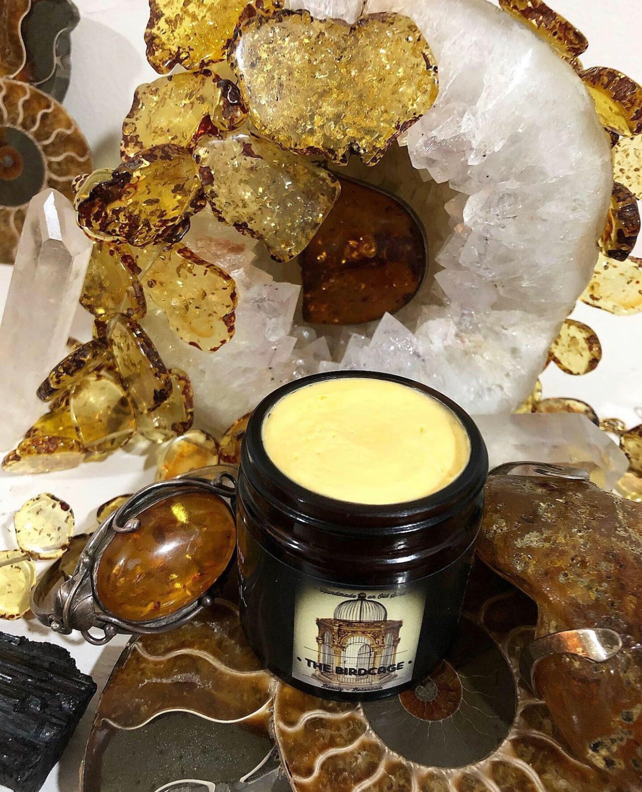 Amber Resin Body Butter ~ Fossilized Amber Resin ~ Genuine Amber Resin & Oil ~ Moisturizer Cream ~ Heaven has arrived!