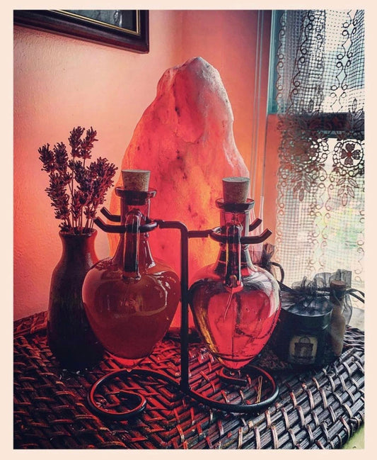 TIMELESS AURA* ~ Body Oil “Aura Drops” & “Timeless Toner” ~ in Amphora Amber glass vessels* ~ All Natural ~ Vegan~ Brighten your Aura*