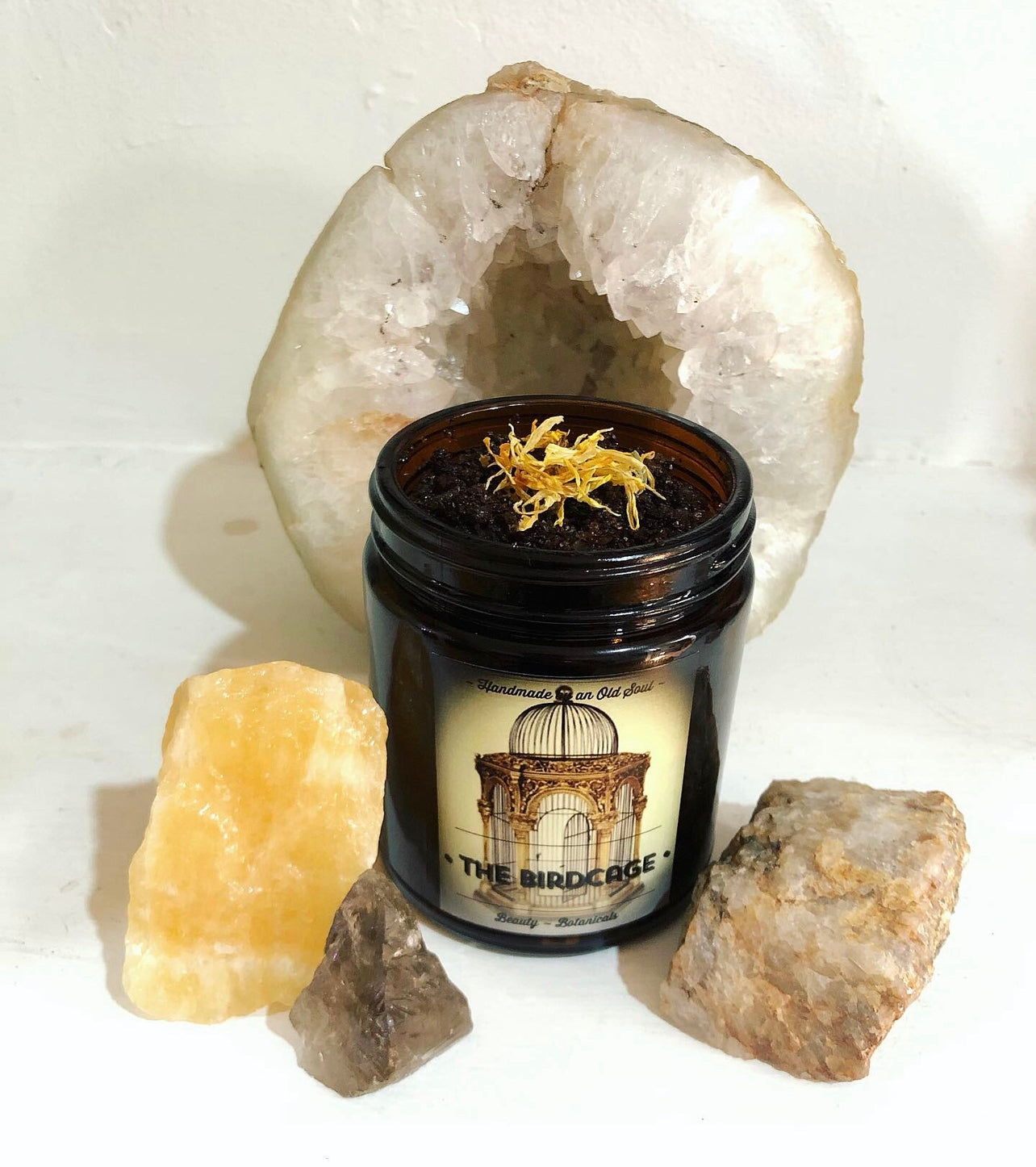 Citrus and Teatree Coffee Scrub ~ Organic / Vegan / Refreshing / Exfoliating / Moisturizing