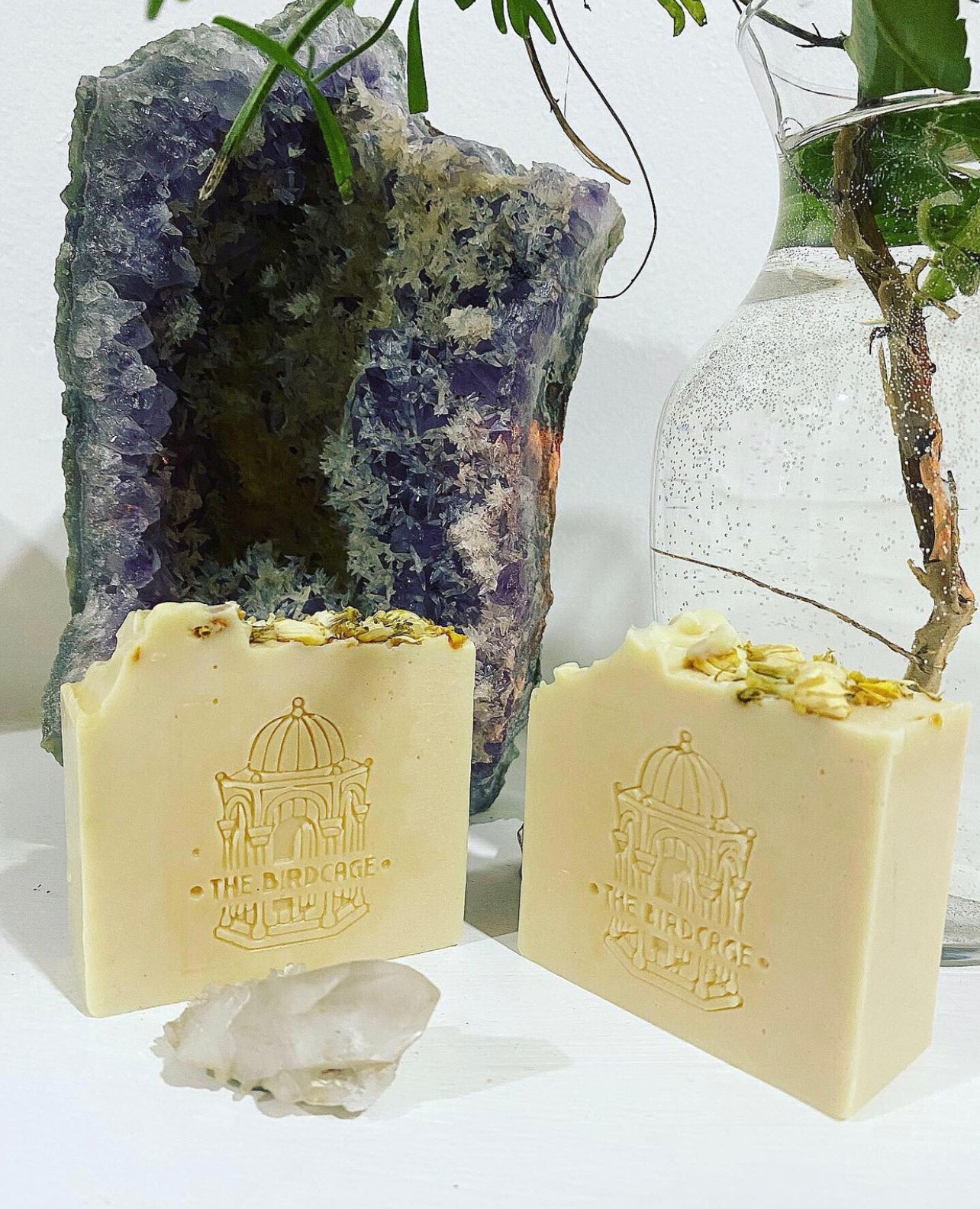 Litsea Cubeba Handmade Soap ~ Vegan ~ All Natural ~ w/ French Green Clay, Organic Safflower powder ~ Palm Oil Free*