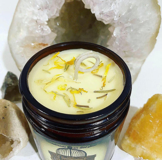 Pine Sole * Candle ~ Pine & Lemon* Natural Candle * ~ Essential Oils Only~ Smells like Pine S*l ~no perfume chemicals