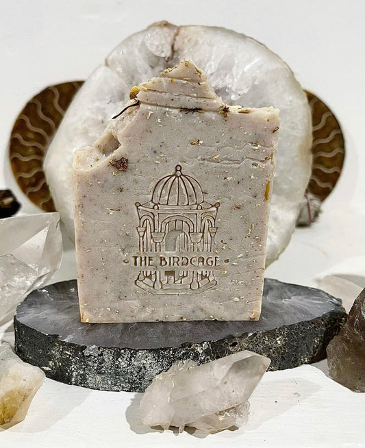 Sensitive Skin Calming Bar* ~ Calming Oatmeal Chamomile handmade Soap~ w/ Roman Chamomile Essential oil, Calming Calendula oil